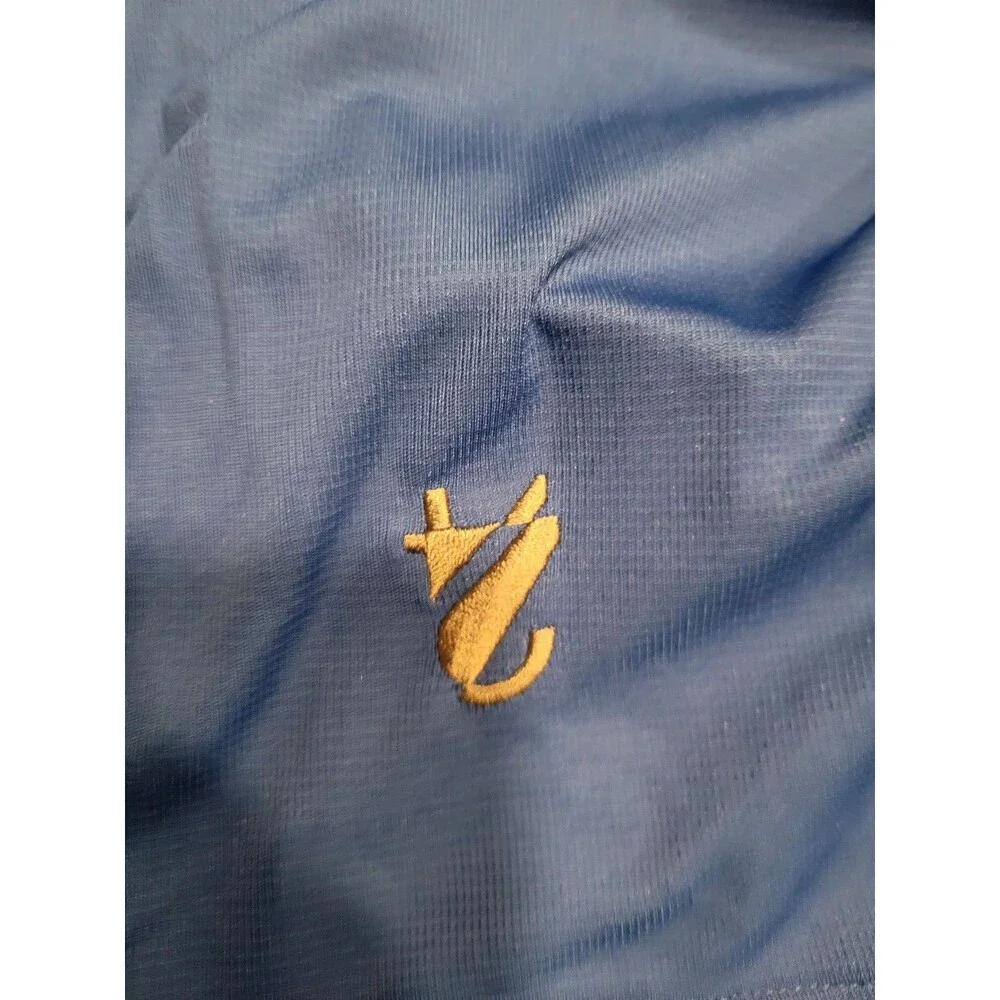 ONTOUR Polo Shirt Mens 2XL Blue Golf Embroidered Sycuan WebTech Performance‎
